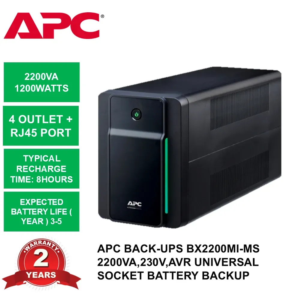 APC Back-UPS BX2200MI-MS