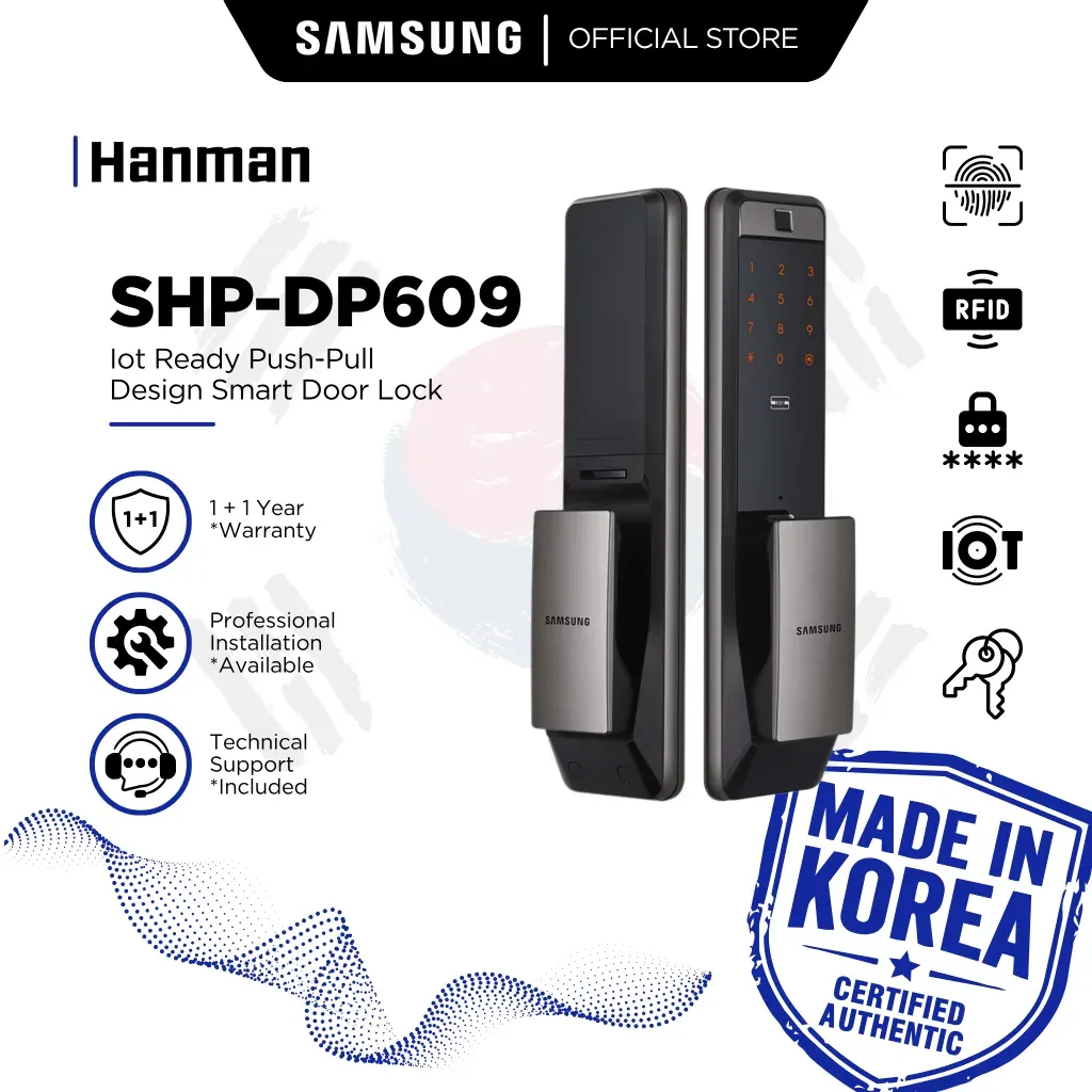 Samsung SHP-DP609 Smart Digital Door Lock