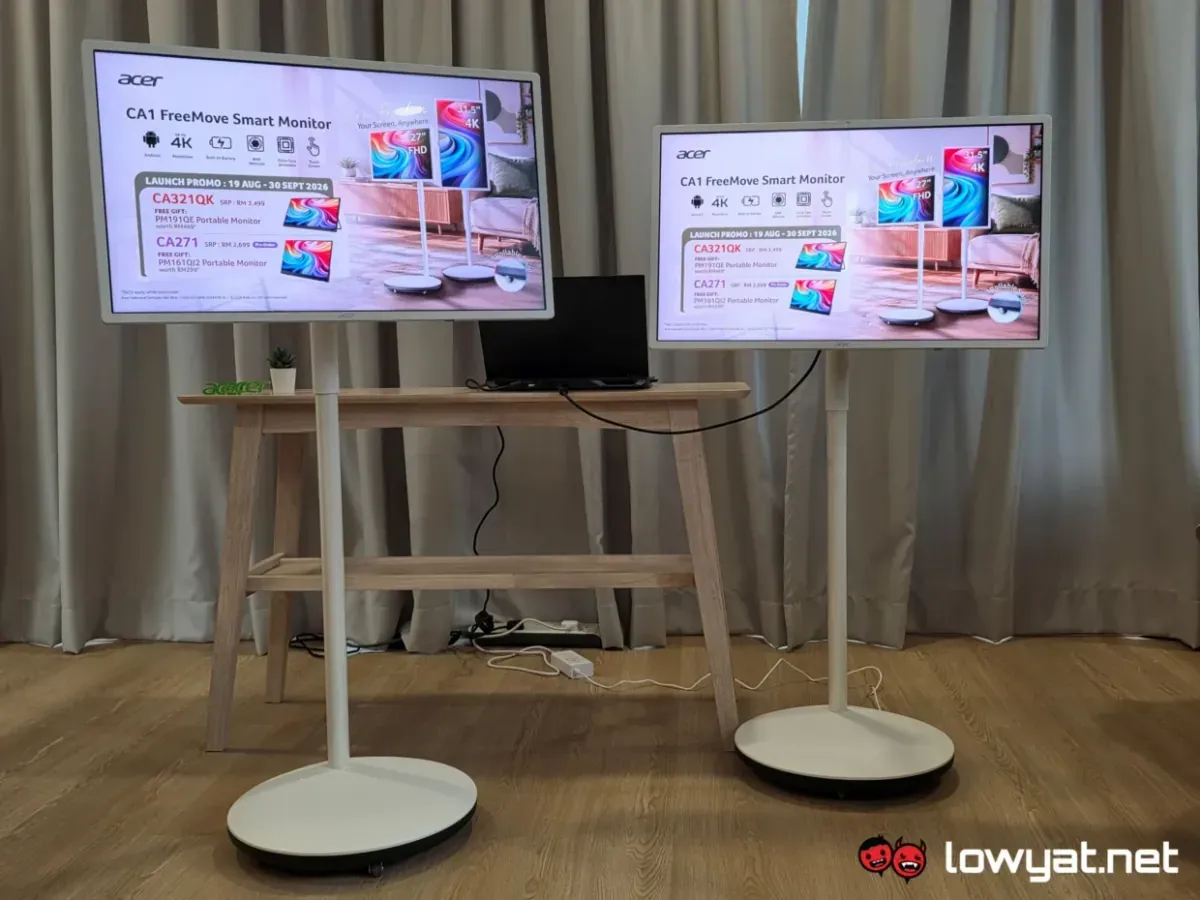 Acer FreeMove Smart Monitor Launches in Malaysia