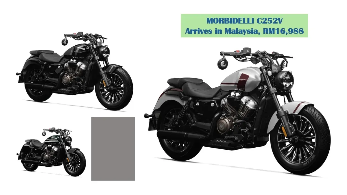 Morbidelli C252V V-twin cruiser launched in Malaysia at