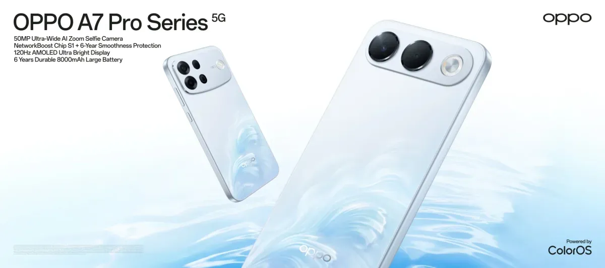 OPPO A7 Pro Series Launches in Malaysia With 5G Models